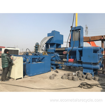 High-end Steel Metal Sweepings Horizontal Birquette Press